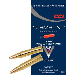 CCI 17HMR 17gr HP TNT