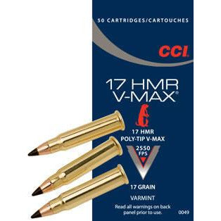 CCI 17HMR 17gr V-Max