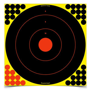 Birchwood Casey Shoot.N.C 17.25" Bullseye -5 Sheets