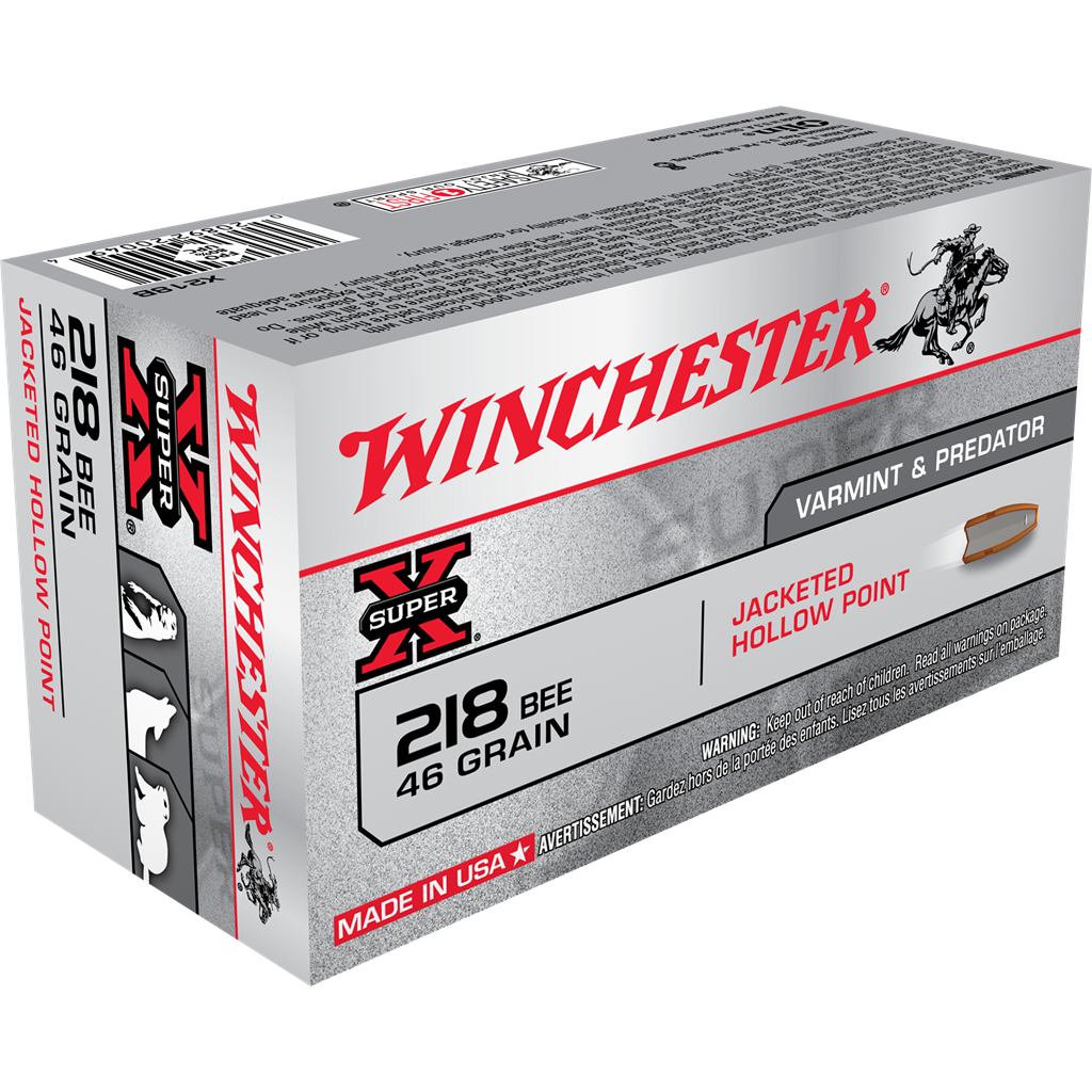 Winchester Super X 218Bee 46gr HP