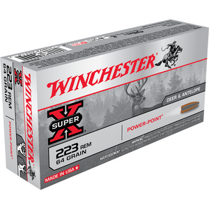 Winchester SuperX 223Rem 64gr PP