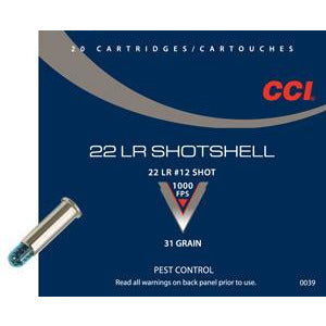 CCI Shotshell 22LR #12
