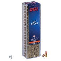 CCI 22 Short 29gr RN 100pk