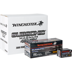 Winchester Subsonic 22WMR 45gr HP