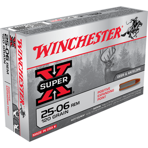 Winchester SuperX 25-06Rem 120gr PEP