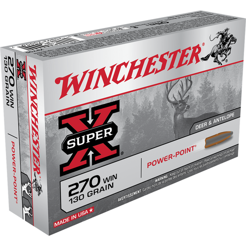 Winchester SuperX 270Win 130gr PP