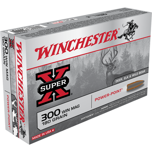 Winchester SuperX 300WM 180gr PP