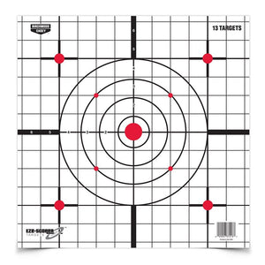 Birchwood Casey Eze-Scorer 12" Sight In - 5 Sheets