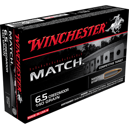Winchester Match 6.5 Creedmoor 140gr