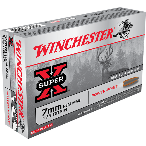 Winchester SuperX 7mm RM 175gr PP