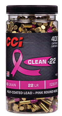 CCI 22LR Clean-Pink 40gr HV 400Rnd Bottle
