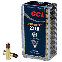 CCI 22LR 22 Copper 21gr HP