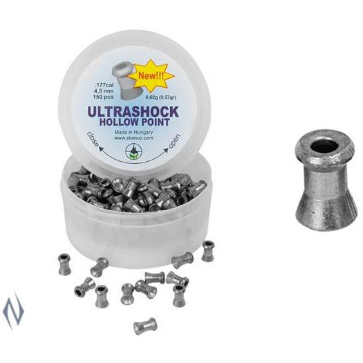 Coal Skenco Ultrashock HP 177 Pellets 150pk