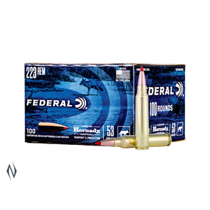 Federal 223 53gr V-Max 100Pk