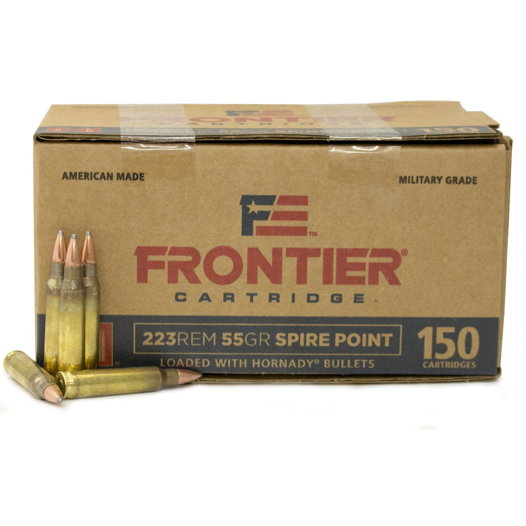 Hornady Frontier 223 55gr SP 150pk