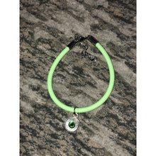 Lil Bitty Cowgirl Rubber Pendant Bracelet