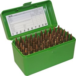 MTM 50rd Ammo Box Small Rifle
