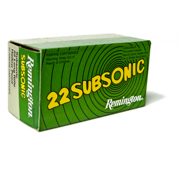 Remington 22LR Subsonic 38gr HP 100Rnd