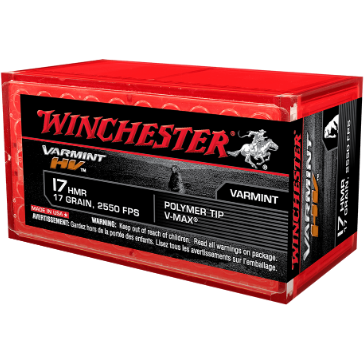 Winchester Varmint HV 17HMR 17gr V-Max