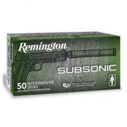 Remington UMC 9mm Luger 147gr FNEB Subsonic