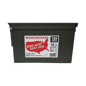 Winchester Buckshot 12G 2-3/4" 9 Pellet 160Rnd