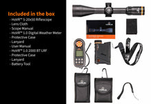 Horus HoVR Kit - Horus Scope 5-20x50 F1 Tremor3, Weather Meter & LRF