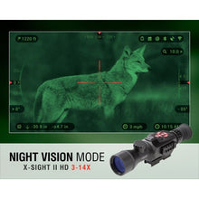 ATN X-Sight-II 3-14 Rifle Scope