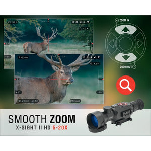 ATN X-Sight-4K 5-20x Pro Ed Day/Night Hunting Scope