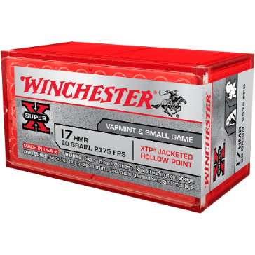 Winchester SuperX 17HMR 20gr XTP