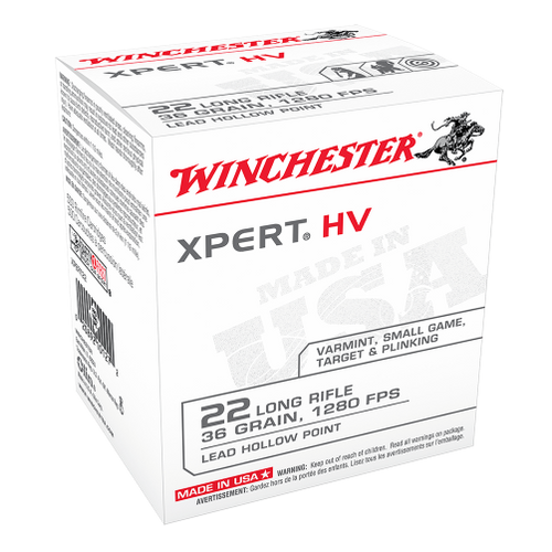 Winchester Xpert 22LR 36gr HP 500Rnd