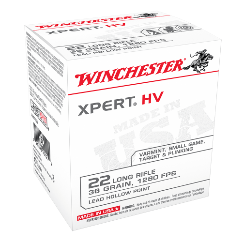 Winchester Xpert 22LR 36gr HP 500Rnd