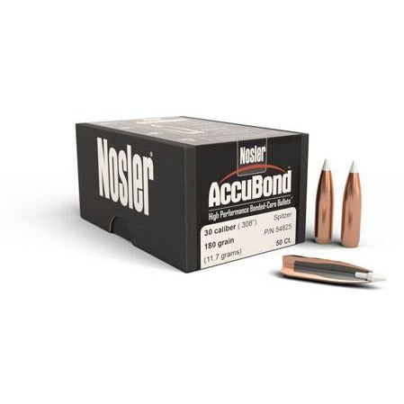 Nosler 30 Cal 200gr Accubond 50gr