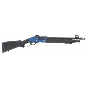 Pardus LAX12 Lever Action 12ga Shotgun 18in 5 Shot Aussie Blue Tactical Syn Stock