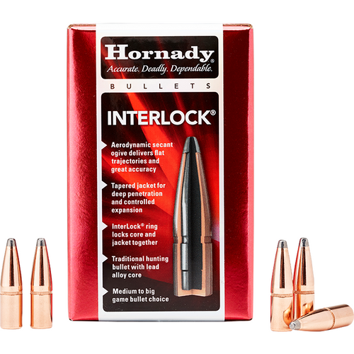 Hornady Interlock 25Cal 117gr BTSP