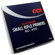CCI Magnum Small Rifle Primers No.450