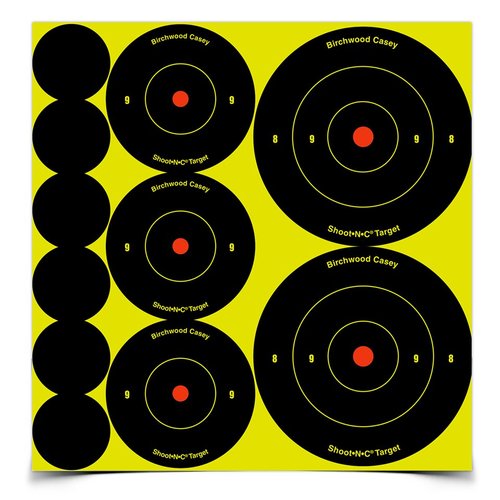 Birchwood Casey Shoot N C Mix Small - 12 Sheets