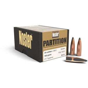 Nosler 6.5mm 140gr SP Partition 50pk