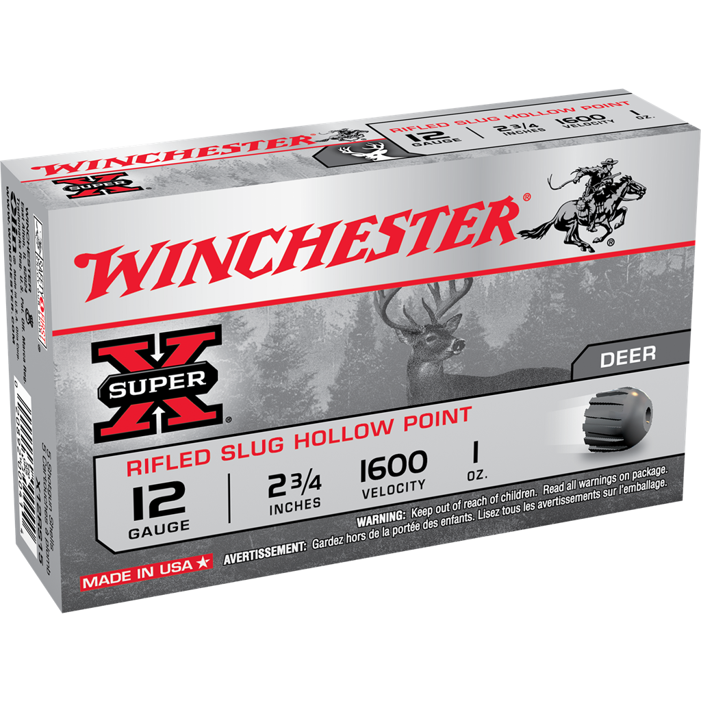 Winchester Super X 12G Rifled Slug Hollow Point