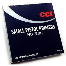 CCI Small Pistol Primers No.500