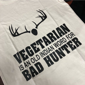 Unisex - Stone "Vegetarian"  T-Shirt