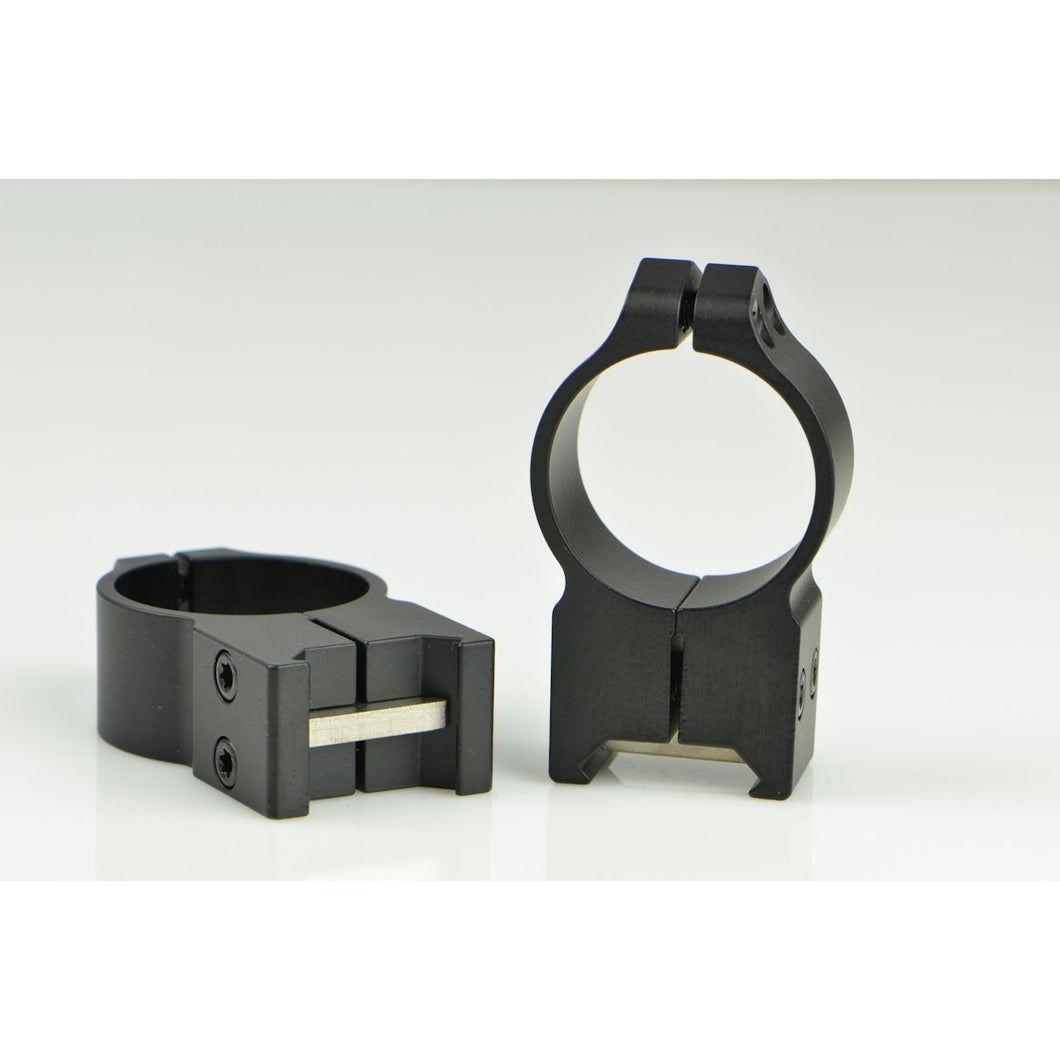 Warne 30mm PA Extra High Matte Rings